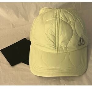 Moose Knuckles Rouge Beach Cap Hat Yellow/Canary Green NWT